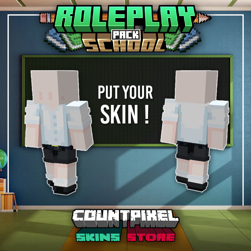 Roleplay School Skin Pack — PIXELAR Store